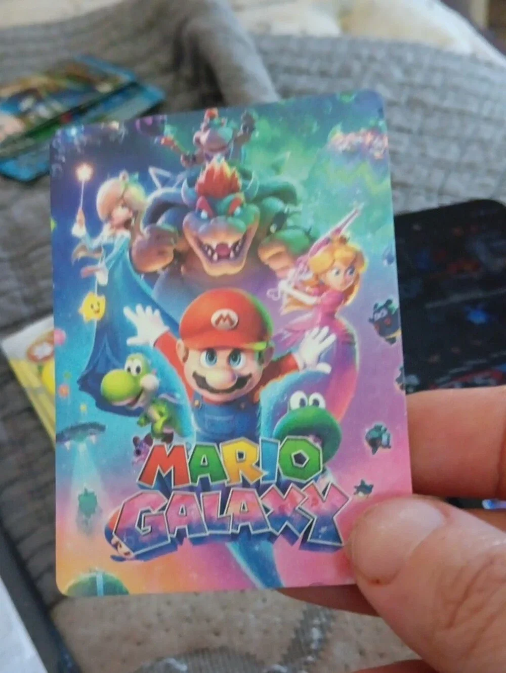 Nintendo Bowser Trading Card - Yellow, Green, Red